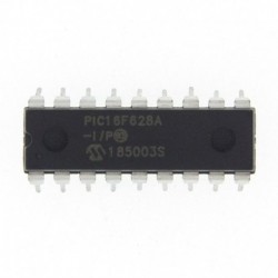 PIC16F628A-I / P DIP-18 PIC16F628A PIC16F628 16F628 Flash alapú, 8 bites CMOS