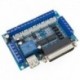 5 tengelyes CNC Breakout Board optikai csatlakozóval a léptető motorvezérlő MACH3-hoz