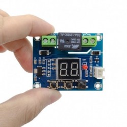 XH-M214 12 V talajnedvesség-érzékelő vezérlő öntözőrendszer automatikus öntözőmodul digitális kijelző