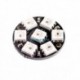 7 bites 7 bites LED WS2812 5050 RGB LED gyűrűs lámpafény integrált illesztőprogramokkal az arduino számára