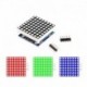 Zöld - MAX7219 pontmátrix modul mikrovezérlő modul DIY KIT MCU LED kijelző vezérlő modul készlet
