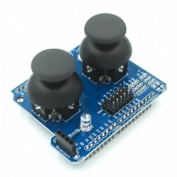 Elektronikus építőelemek Dual PS2 játék joystick gomb modul JoyStick kompatibilis az UNO R3-mal
