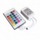 24 gombos LED-es fényvezérlő vezeték nélküli RGB Ir távirányító 12v-os dimmer 5050 3528-hoz