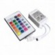 24 gombos LED-es fényvezérlő vezeték nélküli RGB Ir távirányító 12v-os dimmer 5050 3528-hoz