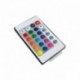 24 gombos LED-es fényvezérlő vezeték nélküli RGB Ir távirányító 12v-os dimmer 5050 3528-hoz