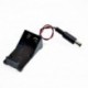 5,5 * 2,1 mm-es 9 V-os elemtartó doboz DC-csatlakozóaljzat-elemtartó