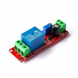 NE555 időzítő kapcsoló állítható modul késleltetési relé modul DC 12V késleltető relé árnyékolása 0 ~ 10S WAVGAT
