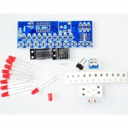 NE555   CD4017 Könnyű vízfolyó fény LED modul barkácskészlet