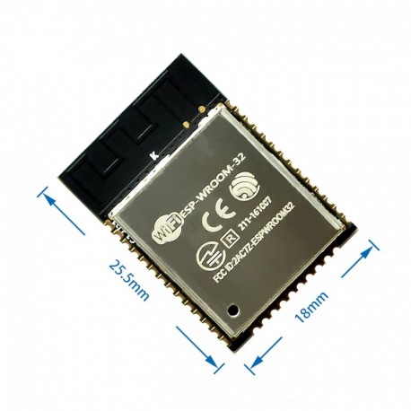 ESP-32S ESP-WROOM-32 ESP32 ESP-32 Bluetooth és WIFI kétmagos CPU alacsony energiafogyasztással MCU ESP-32