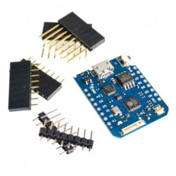 10PCS / LOT WEMOS D1 Mini Pro 4M bájtos külső antennacsatlakozó csomópontMCU alapú ESP8266 ESP-8266EX CP2104 WIFI
