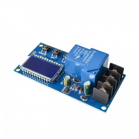 DC 6-60v 30A akkumulátor Töltő vezérlő modul védőpanel töltő időzítő LCD kijelző XY-L30A