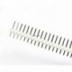 10db / tétel 2,54mm Fekete   Fehér   Piros   Sárga   Kék egysoros férfi 1X40 tűs fejléc szalag aranyozott ROHS