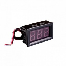 Kék - 0,56 hüvelykes, 4,5-30 V-os egyenáramú autómotor piros LED-es digitális feszültségmérő mérőfeszültségű