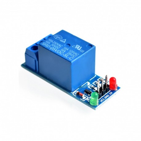 1 csatornás 5V-os relemodul alacsony szint SCM háztartási készülék vezérléshez
