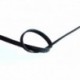 ! 10m 8mm átmérőjű általános huzalvédelem fekete PET nylon fonott kábelhüvely
