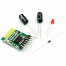 Bluetooth audio vevő sablon, sztereó vezeték nélküli hangszóró, erősítővel módosított DIY Bluetooth modul 4.0