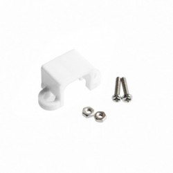 10PCS / LOT fehér műanyag motortartó N20 / N30 Micro DC motor barkácsolási modell alkatrészekhez