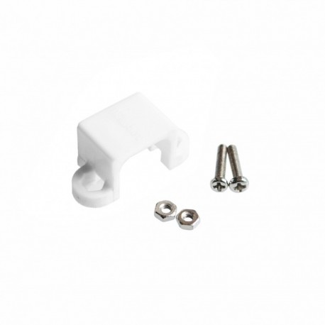 10PCS / LOT fehér műanyag motortartó N20 / N30 Micro DC motor barkácsolási modell alkatrészekhez