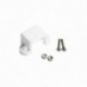 10PCS / LOT fehér műanyag motortartó N20 / N30 Micro DC motor barkácsolási modell alkatrészekhez