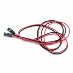 10PCS / tétel 70cm 2 tűs női és női jumper huzal Dupont kábel 3D nyomtatóhoz