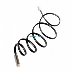 10db / tétel 50cm NTC termisztor hőmérséklet érzékelő vízálló szonda vezeték 10K 1 3950 W1209 W1401 kábel