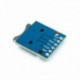 10PCS / LOT Micro SD tároló bővítőkártya Mini Micro SD TF kártya memória pajzs modul csapokkal az Arduino ARM AVR
