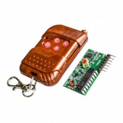 1set IC 2262/2272 4 CH 315Mhz vezeték nélküli távvezérlő készlet vevő modul