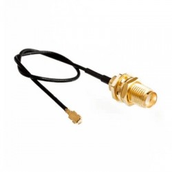 20 cm SMA csatlakozókábel hüvely - uFL / u.FL / IPX / IPEX RF vagy NO csatlakozó koaxiális adapter szerelvény RG178