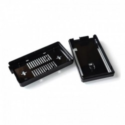 Fekete - Fekete ABS dobozos tok Arduino Mega2560 R3 vezérlő házhoz kapcsolóval