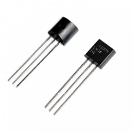 eredeti - Precíziós Celsius-fokú hőmérséklet-érzékelők LM35 LM35DZ TO92 TO-92