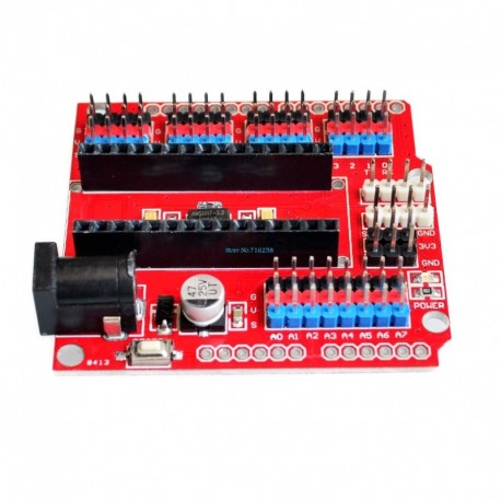 Nano V3.0 Shield I / O hosszabbító kártya prototípusának bővítése Új modul