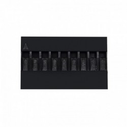 9P - 1/2/3/4/5/6/7/8/9 / 10P Dupont jumper huzalkábel házának hüvelycsatlakozójához 2,54 mm-es lépés 100db
