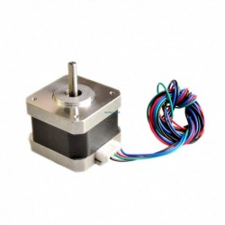 Nema 17 Stepper-Motor bipoláris 4 vezeték 34mm 12V 0.4A 26Ncm (36.8oz.in) 3D-nyomtató motor 42SHD0001