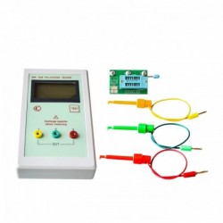 MK-328 tranzisztortesztelő kondenzátor ESR induktivitásmérő LCR NPN PNP MOS