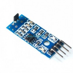 10PCS / LOT intelligens elektronika 4pin lineáris mágneses csarnok kapcsolók Sebességszámláló érzékelő modul DIY