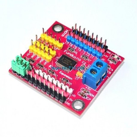 Az IIC / I2C / TWI 16 digitális be- és kimenetet kapcsol IO port modul Arduin számára