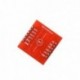 10PCS / LOT TLP281 4 csatornás 4 csatornás opto-szigetelő IC modul Arduino bővítőkártya magas és alacsony szintű