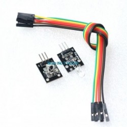 1sets Digitális 38KHz infravörös infravörös érzékelő adó készlet