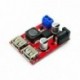 LM2596 LM2596S kettős USB DC-DC 9V 12V 24V 36V - 5V 3A lépcsős hátlap átalakító tábla autós töltő szolár tápegység