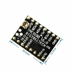 3D nyomtató alkatrészek StepStick MKS TMC2100 léptető motor meghajtó ultra-csendes, kiváló stabilitás és védelem