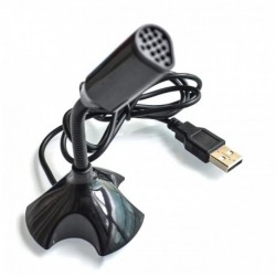 Mini USB mikrofon málna pi 3B 3B   Studio beszédes beszélgetéshez KTV mikrofon tartó PC-s laptop mikrofonnal