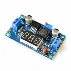 10db LM2596 DC Buck Step Down Power átalakító modul DC / DC 4.0 ~ 40V - 1.25-37V 2A állítható feszültségszabályozó LED