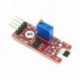 10db intelligens elektronika 4pin KY-024 lineáris mágneses csarnokkapcsolók sebességszámláló érzékelő modul diy