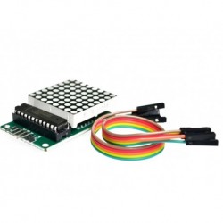 MAX7219 Dot Led Matrix modul MCU LED kijelző vezérlő modul készlet