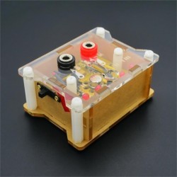 AD584 4 csatornás 2,5 V / 7,5 V / 5 V / 10 V nagy pontosságú feszültség referencia modul átlátszó házzal