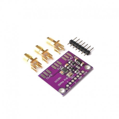 DC 3V-5V CJMCU-5351 Si5351A Si5351 I2C óragenerátor Breakout Board modul jelgenerátor óra 8KHz-160MHz Arduino számára