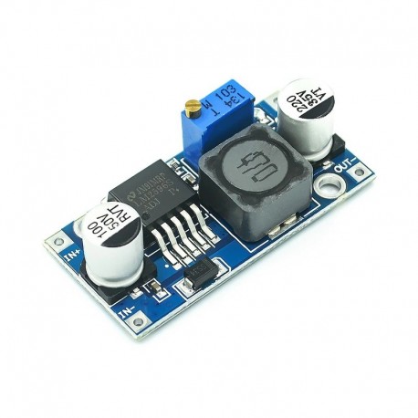 SMD - LM2596 LM2596S ADJ Tápfeszültség modul DC-DC Leeresztő modul 5V / 12V / 24V állítható Feszültségszabályozó 3A