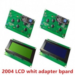 Kék - LCD2004   I2C 2004 20x4 2004A kék / zöld képernyő HD44780 karakteres LCD / w IIC / I2C soros interfész adapter modul