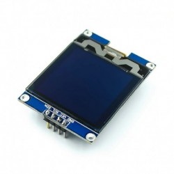 fehér - 1,5 hüvelykes 128x128 OLED árnyékoló képernyő modul Raspberry Pi-hez STM32-hez, Arduino-hoz