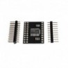 MCP23017 soros interfész modul IIC I2C SPI MCP23S17 kétirányú 16 bites I / O bővítő csapok 10 MHz-es soros interfész